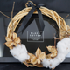 Wreath made from Cotton, $40